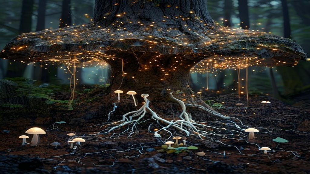 Mycorrhizal resource flow