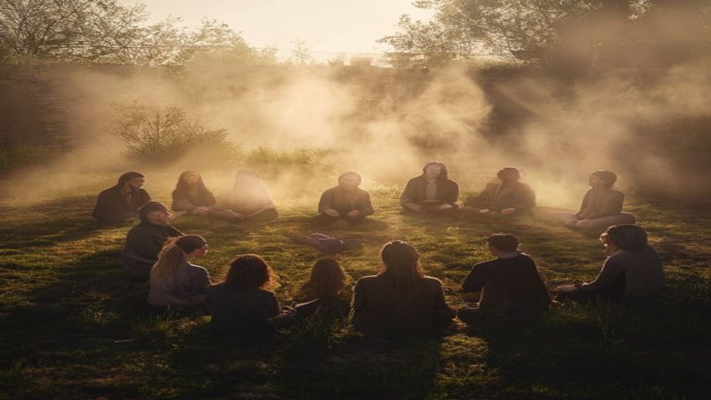 The morning sensing circle