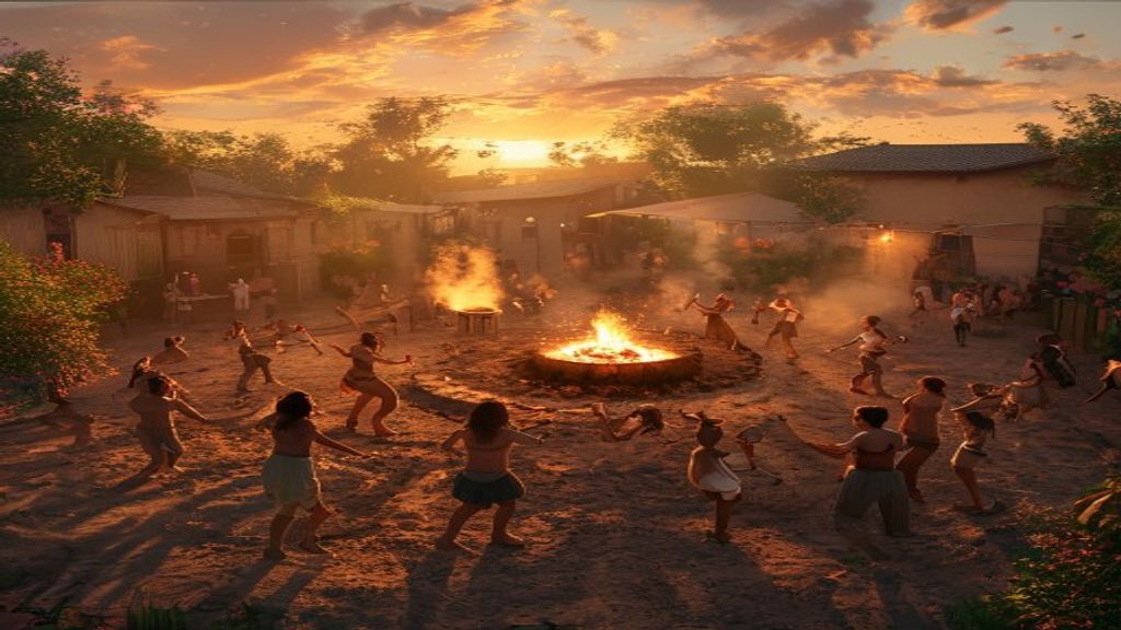 Ecstatic community gathering